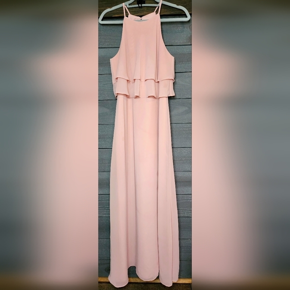 LUXURY Jenny Yoo Charlie Ruffle Bodice Gown - Picture 4 of 9